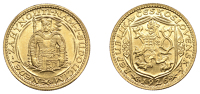 Czechoslovakia, Republic, Ducat, 1926, Kremnica (Fr. 2; KM 8). Lustrous, mint state	 £600-£800