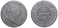 United States of America, Cent, 1798, Philadelphia (KM 22). Fair	 £120-£150