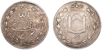 Afghanistan, Habibullah Khan, 5 Rupees, AH 1322 (1904), Kabul (KM 843). Good fine	 £100-£120