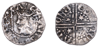 Scotland, Alexander III, First coinage, Sterling, class VIII, Berwick, Iohan, ioh an onb er ‘square head’,...