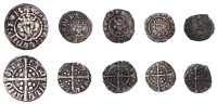 Edward I, Penny, class 3e, Newcastle-upon-Tyne, 1.18g/4h (SCBI North 129; N 1020; S 1391); Henry VI, Annulet issue,...