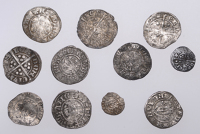 Edward II, Penny, class 11b, London, 1.33g/9h (N 1061; S 1456); together with other hammered Pennies (8), Farthings...