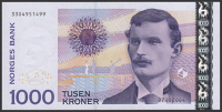Norges Bank, 1000 Kroner, 2001, serial number 3304951499, uncirculated 
BNB B656a, Pick 52	 £150-£200