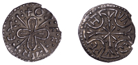 Kings of Mercia, Offa (757-796), Penny, Light coinage, Canterbury, Peohtweald, o ff ·a·r ex in angles of long...