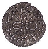Kings of Mercia, Offa (757-796), Penny, Light coinage, Canterbury, Peohtweald, o ff ·a·r ex in angles of long...