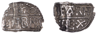 Kings of Kent, Eadberht Praen (796-798), Penny, Canterbury, Babba, [––]berht rex in three lines divided by...