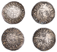 Henry III, Long Cross coinages, Pennies (2), class 3a1, Norwich, Huge, hvg eon nor wiz, 1.38g/3h (N 986; S 1362);...