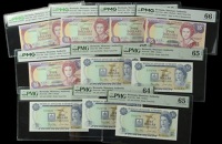 Bermuda Monetary Authority, $1 (5), 1 January 1986, serial numbers A/8 272761, A/8 272764, A/8 272770, A/8 272774,...