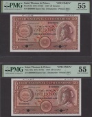 Banco Nacional Ultramarino, St Thomas & Prince, specimen 20 Escudos (7), 20 November 1958, all serial number...