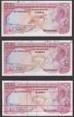 Banco Nacional de S.Tome e Principe, specimen 500 Dobras (2), 30 September 1982, serial numbers AC0000000, first...
