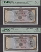 Banco Nacional Ultramarino, Timor, printers archival specimen 500 Escudos (3), 25 April 1963, serial number ranges...