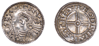 Cnut (1016-1035), Penny, Short Cross type, Stamford, Godric, godric on stanfo :, lis-headed sceptre, 1.12g/12h (BEH...