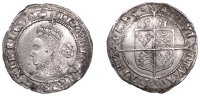 Elizabeth I (1558-1603), Sixth issue, Sixpence, 1591/0, mm. hand, bust 5A, 3.03g/7h (N 2015; S 2578A). A trifle...
