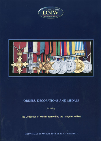 British and World Orders, Decorations, Medals and Militaria (31 March 2010) Catalogue Cover