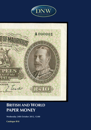 British and World Paper Money (24 October 2012)