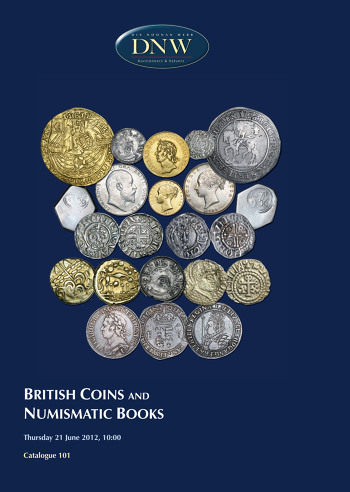 British Coins and Numismatic Books (21 June 2012) Catalogue Cover