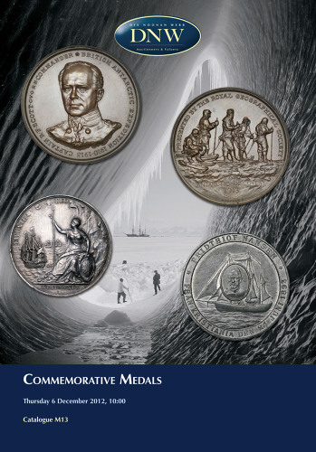 Commemorative, Historical and Art Medals (6 December 2012) Catalogue Cover