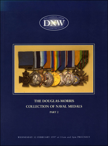 The Douglas-Morris Collection of Naval Medals (Part 2) (12 February 1997) Catalogue Cover