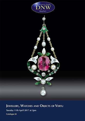 Jewellery, Watches and Objects of Vertu (11 April 2017) Catalogue Cover