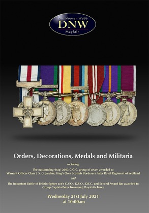 Orders, Decorations, Medals and Militaria (21 July 2021)