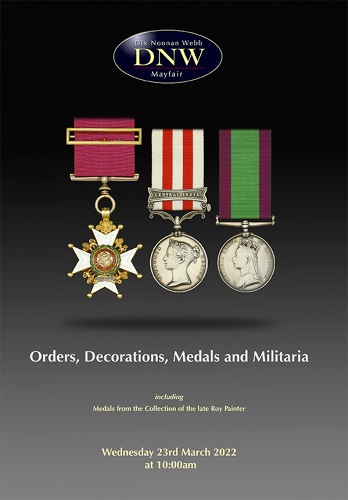 Orders, Decorations, Medals and Militaria (23 March 2022) Catalogue Cover
