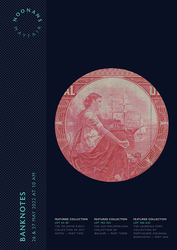 Banknotes (26 & 27 May 2022) Catalogue Cover