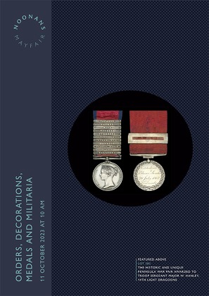 Orders, Decorations, Medals and Militaria (11 October 2023)