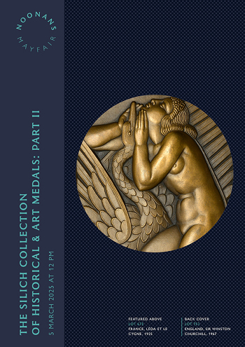 The Silich Collection of Historical and Art Medals (Part II) (5 March 2025) Catalogue Cover