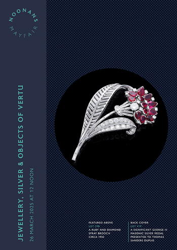 Jewellery, Silver & Objects of Vertu (26 March 2025) Catalogue Cover