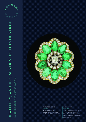 Jewellery, Watches, Silver and Objects of Vertu (16 September 2025) Catalogue Cover