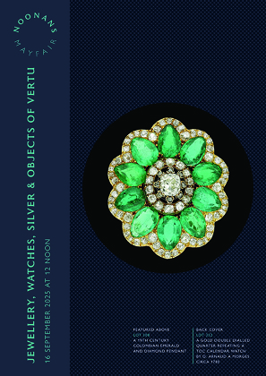Jewellery, Watches, Silver and Objects of Vertu (16 September 2025)