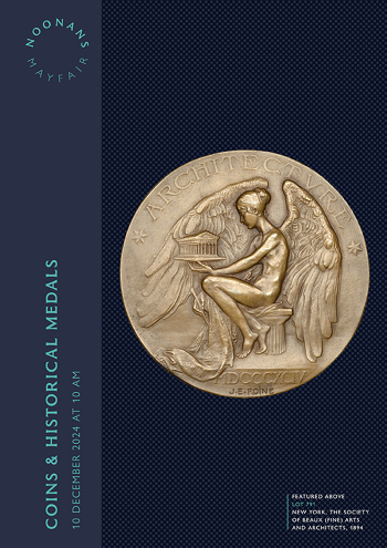 Coins and Historical Medals (10 December 2024) Catalogue Cover