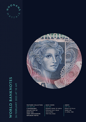 World Banknotes (26 February 2025) Catalogue Cover