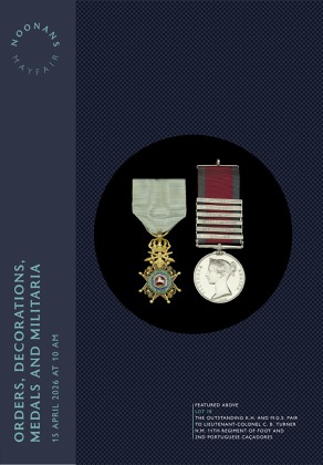 Orders, Decorations, Medals and Militaria (15 April 2026)