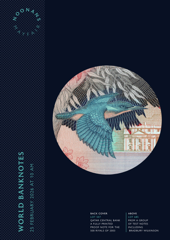 World Banknotes (25 February 2026) Catalogue Cover