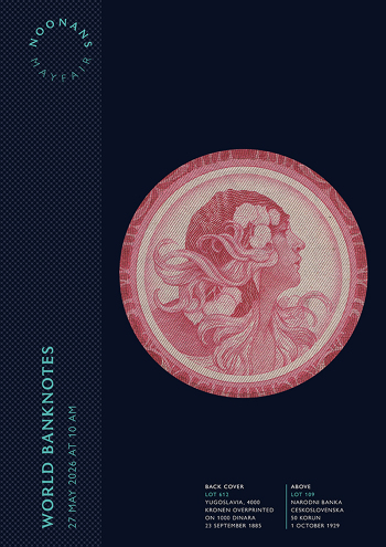 World Banknotes (27 May 2026) Catalogue Cover