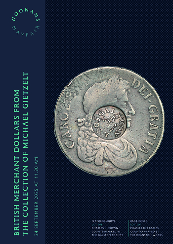 British Merchant Dollars from the Collection of Michael Gietzelt (24 September 2025) Catalogue Cover