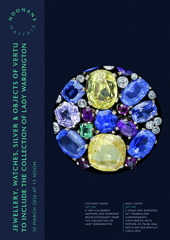 Jewellery, Watches, Silver and Objects of Vertu (10 March 2026) Catalogue Cover