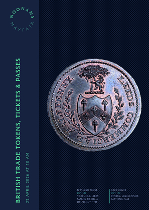 British Trade Tokens, Tickets and Passes (22 April 2026)