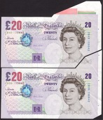 An Interesting Collection of Bank of England Error Notes