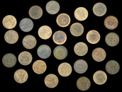 A Specialist Group of Milled Bronze Coins
