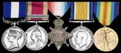 A fine collection of awards for the Boxer Rebellion 1900
