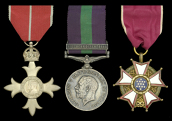 A Small Collection of Medals with the scarce Southern Desert, Iraq clasp
