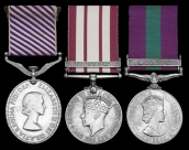 The Richard Schweder Collection of Medals for Campaigns in Malaysia