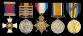 A Collection of Medals to the South Wales Borderers