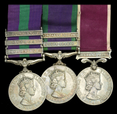 A Collection of General Service Medals for Northern Ireland