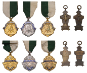 Shooting Medals from the Collection of Capt. M.W. Parr