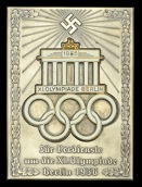 A Small Collection of Insignia from the 1936 Olympic Games