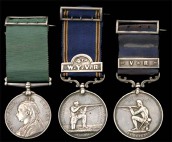Volunteer Medals from the James N Spencer Collection