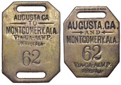 Railroad Tallies of the USA from the late Raymond Brandon Collection